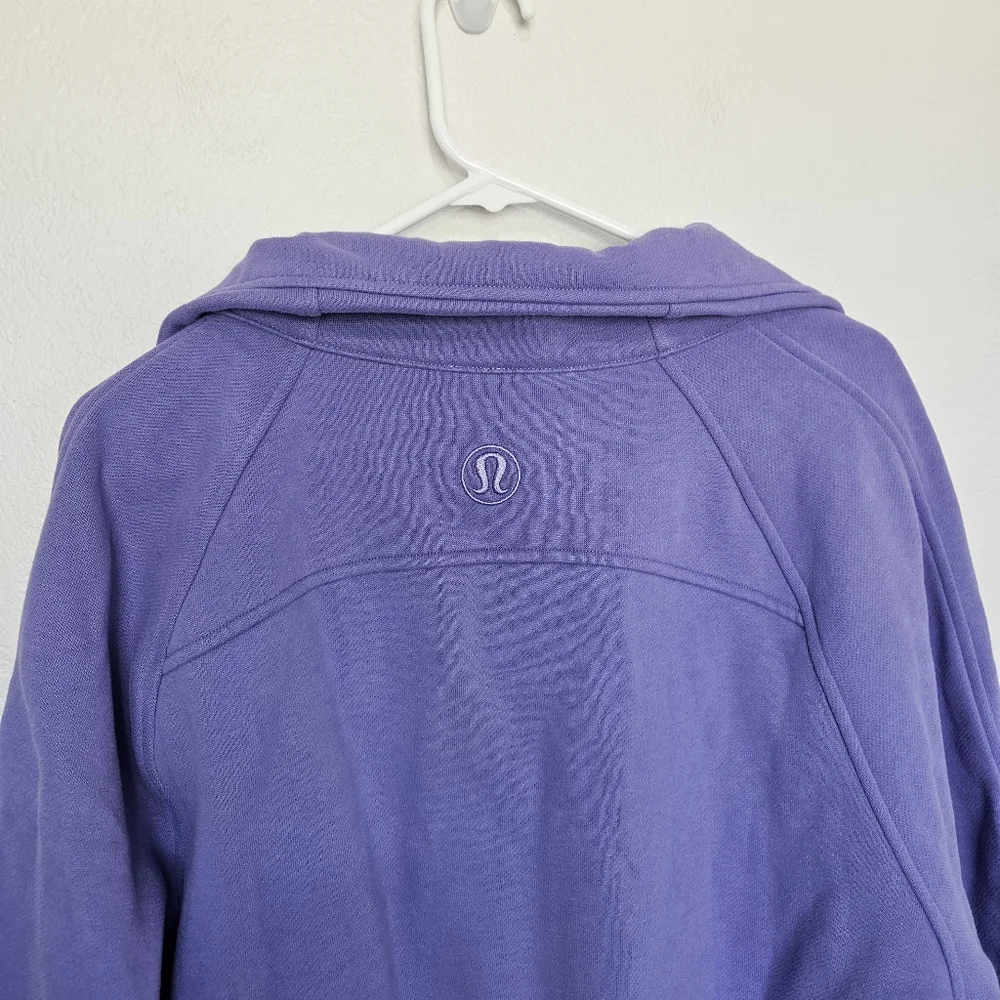 NWT Lululemon | Scuba Oversized Funnel-Neck Half Zip Purple, Womens XL / XXL - Picture 8 of 10